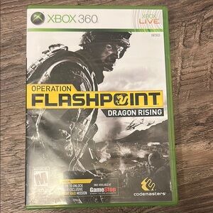 Masters Green Video Game Operation Flashpoint Dragon Rising